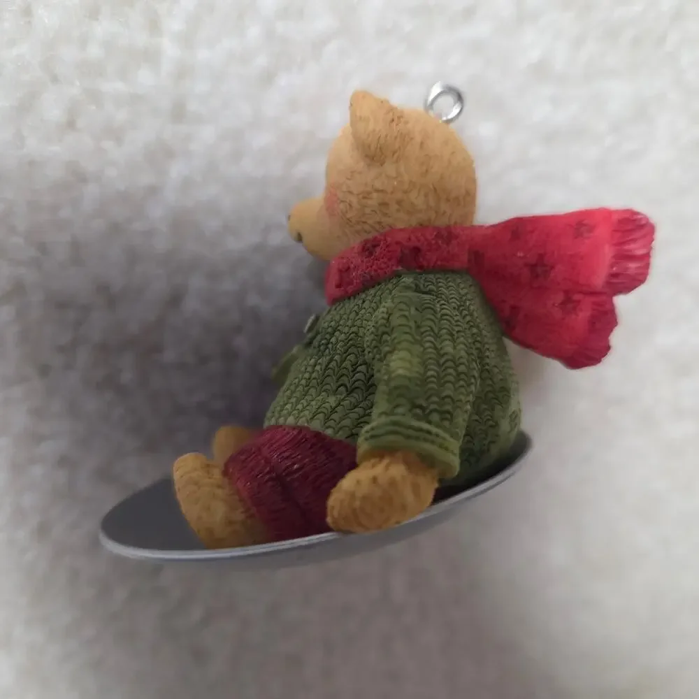 Hallmark Snow Cub Club Gracie Dexter Calvin Wendy Bears Ornaments 2002